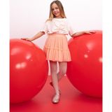 DeFacto Kız Çocuk Beli Lastikli Tül Etek B6928A824SM - 5 - 6 Yaş - Pembe-PN450