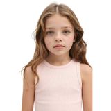DeFacto Kız Çocuk Bisiklet Yaka Basic Düz Atlet D9097A825HS - Pembe-PN447 - 11 - 12 Yaş