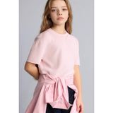 DeFacto Kız Çocuk Bisiklet Yaka Ribana Kazak, 8-9 Yaş, G6858A826SM, Pembe-PN38, Kız Çocuklar
