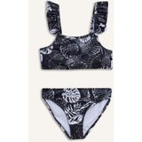 DeFacto Kız Çocuk Çiçekli Bikini Takımı E5223A825HS - Beyaz-WT34 - Dropsuz - 8 - 9 Yaş