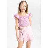 DeFacto Kız Çocuk Desenli Bluz C3382A824SM - Pembe-PN3 - 9 - 10 Yaş