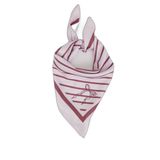 DeFacto Kız Çocuk Desenli Saten Fular Pembe Tek Ebat, H4042A826SM, Pembe-PN105, kız-çocuk
