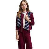 DeFacto Kız Çocuk Fermuarlı Modal Hırka, 7-8 Yaş, G9750A826SP, Bordo-BR170, Kız Çocuklar