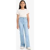 DeFacto Kız Çocuk Flare Fit İspanyol Paça Jean Pantolon E6182A825AU - Mavi-NM39 - 9 - 10 Yaş