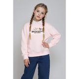 DeFacto Kız Çocuk Hello Kitty Oversize Geniş Kalıp Polo Yaka Sweatshirt F3413A825AU