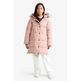 Defacto Kız Çocuk Kapüşonlu Parka Mont, 12-13 Yaş, Kapüşonlu Parka, Rose, Kız Çocuk, Bordo, 12/13 Yaş (158cm)