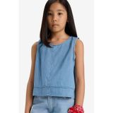 DeFacto Kız Çocuk Kolsuz Jean Bluz E6194A825SMNM28