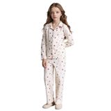 DeFacto Kız Çocuk Miffy Desenli Pamuk Pijama Takımı, 7-8 Yaş, H0107A826SP, Ekru-ER134, Kız Çocuklar
