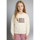 DeFacto Kız Çocuk NBA Oversize Geniş Kalıp Bisiklet Yaka Sweatshirt F3419A825AU