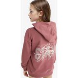 DeFacto Kız Çocuk Oversize Geniş Kalıp Kapüşonlu Sırt Baskılı Sweatshirt F2794A825AU - Rose - Dropsuz - 8 - 9 Yaş