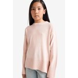 DeFacto Kız Çocuk Oversize Triko Kazak, 8-9 Yaş, E7739A825AU, Bej-BG55, Kız Çocuklar