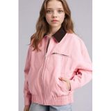 DeFacto Kız Çocuk Pembe Mont 11-12 Yaş, 11-12 Yaş, G5273A826SP, Pembe-PN396, Kız Çocuklar