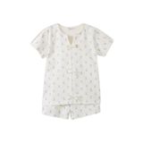 DeFacto Kız Çocuk Regular Fit 2li Pijama Takımı, 11-12 Yaş, H5755A826SM, Ekru-ER105, Kız Çocuklar