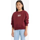 DeFacto Kız Çocuk Relax Fit Bisiklet Yaka Baskılı İçi Yumuşak Tüylü Sweatshirt E6779A825WN - Bordo-BR469 - 5 - 6 Yaş