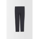 DeFacto Kız Çocuk Slim Fit Okula Dönüş Basic Uzun Tayt J0226A620AU - Antrasit - 3 - 4 Yaş