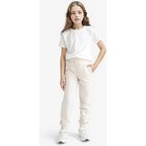 DeFacto Kız Çocuk Standart Fit Basic Düz Beli Lastikli Okul Jogger Eşofman Altı Y1226A625AU - Bej-BG667 - 13 - 14 Yaş
