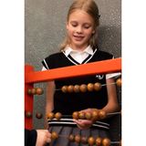Defacto Kız Çocuk Standart Fit V Yaka Triko, 7/8 Yaş (128cm), C6925A824AU, Siyah, Kız Çocuklar