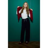 DeFacto Kız Çocuk Straight Wide Geniş Bol Paça Pantolon F2432A825AU - Dropsuz - Navy - 8 - 9 Yaş