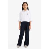 DeFacto Kız Çocuk Straight Wide Geniş Bol Paça Pantolon F2432A825AU