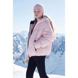 DeFacto Kız Çocuk Su Geçirmez Kayak Montu, 11-12 Yaş, F3512A825AU, Pembe-PN144, Kız Çocuklar