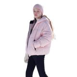 DeFacto Kız Çocuk Su Geçirmez Kayak Montu, 5-6 Yaş, F3512A825AU, Pembe-PN144, Kız Çocuklar