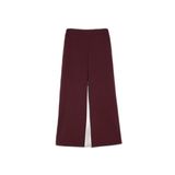 DeFacto Kız Çocuk Wide Leg Geniş Paça Pantolon Bordo, 11-12 Yaş, G9114A826SP, Bordo-BR210, Kız çocuk