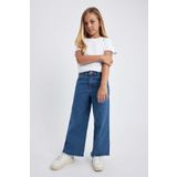 DeFacto Kiz Çocuk Wide Leg Genis Paça Pantolon