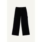 DeFacto Kız Çocuk Wide Leg Kargo Geniş Paça Jean Pantolon E5880A825AU