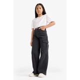 DeFacto Kız Çocuk Wide Leg Kargo Geniş Paça Jean Pantolon E7323A825AU