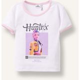 DeFacto Kpop - Demon Hunters Lisanslı Bisiklet Yaka Kısa Kollu Beyaz Tişört Kız Çocuk H9627A826AU - Beyaz-WT34 - 11 - 12 Yaş