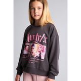 DeFacto Kpop - Demon Hunters Relax Fıt Bisiklet Yaka Baskılı Sweatshirt Kız Çocuk I3550A826AU