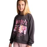 DeFacto Kpop - Demon Hunters Relax Fıt Bisiklet Yaka Baskılı Sweatshirt Kız Çocuk