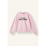 DeFacto Kuromi Relaxed Fit Bisiklet Yaka Baskılı Sweatshirt Kız Çocuk I5070A826AU