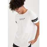 Defacto L1980AZ.19SM.YL273 Sarı Sırtı Büzgülü Kısa Kollu Kadın T-shirt