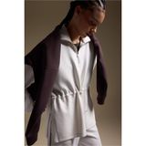 DeFacto Long Fit Dik Yaka Modal Sporcu Sweatshirt, L, F9065AX26SP, Ekru, kadın