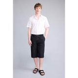 DeFacto Long Fit File Astarlı Diz Altı Boy Deniz Şortu G7152AX26HS - Siyah-BK27