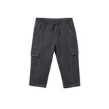 DeFacto Loose Fit Beli Lastikli Eşofman Altı Erkek Bebek, 18-24 Ay (92cm), G6147A526SP, Antrasit, Erkek bebek