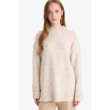 DeFacto Loose Fit Bisiklet Yaka Triko Tunik F3242AX25WN