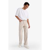 DeFacto Loose Fit Düz Paça Jean Pantolon, 32, G3788AX25AU, Bej-BG784, Erkek