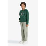Defacto Loose Fit Standart Paça Gabardin Pantolon Erkek Çocuk, 13/14 Yaş (164cm), F2478A825AU, Haki, Erkek Çocuk
