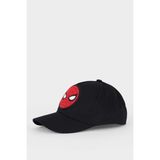 DeFacto Marvel Spıderman Pamuklu Cap Şapka Erkek Çocuk X0356A626SM - 5 - 9 Yaş - Siyah-BK27