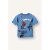 Defacto Marvel Spıderman Tişört Erkek Bebek G9908a526smbe105 Mavi-be105