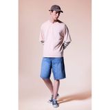 DeFacto Mavi-NM28 G4219AX26SM Baggy Fit Bermuda Jean Erkek Şort