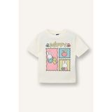 DeFacto Miffy Penye Kısa Kollu Tişört, 2/3 Yaş (98cm), H4863A526SM, Ekru, Kız bebek