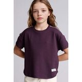 DeFacto Modal Tişört Kız Çocuk H1081A826SM - Mor-PR38 - 5 - 6 Yaş