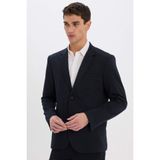 Defacto Modern Fit Astarlı Blazer Ceket, 46, C5990AX25SP, Lacivert, Erkek
