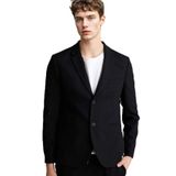 DeFacto Modern Fit Penye Blazer Ceket, 58, F2347AX26SP, Siyah-BK27, Erkek