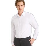DeFacto Modern Fit Polo Yaka Uzun Kollu Gömlek, 3XL, G0375AX26SP, Beyaz-WT79, Erkek