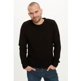 DeFacto N9902AZ20WN Siyah Slim Fit Triko Erkek Kazak