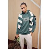 DeFacto NBA Boston Celtics Boxy Fit Kapüşonlu Modal Sweatshirt E8948AX25AU - Yeşil-GN756